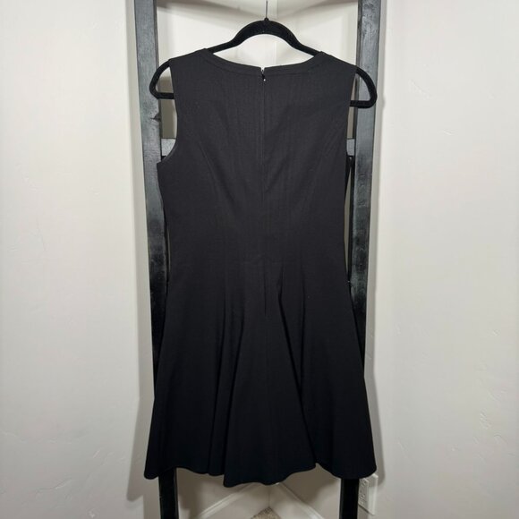 Calvin Klein Sleeveless Colorblock Dress – Black, Charcoal & Grey, Size 8P - Picture 9 of 9